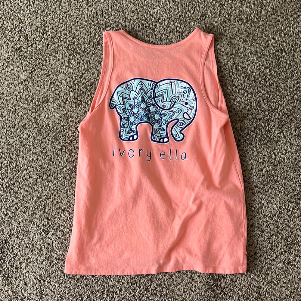ivory ella tank top